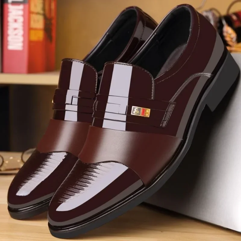 Men'S Luxury Formal Wear - Chaussures en cuir pour hommes mariage