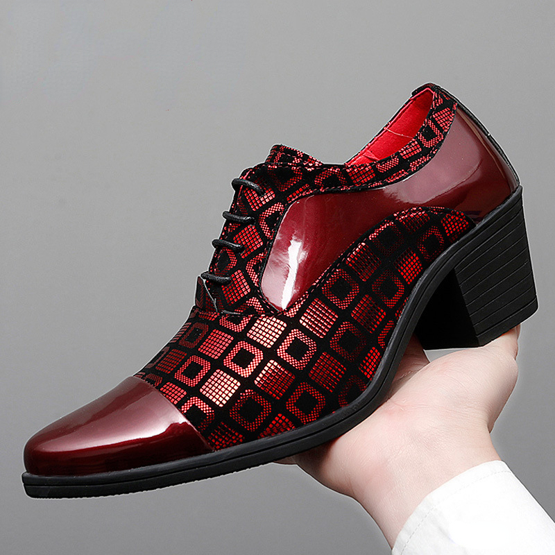 Men'S Luxury Formal Wear - Hommes chaussures formelles talons hauts chaussures