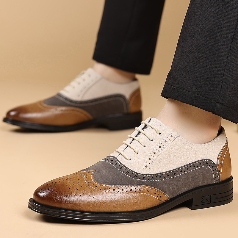 Men'S Luxury Formal Wear - Hommes de luxe chaussures habillées rétro