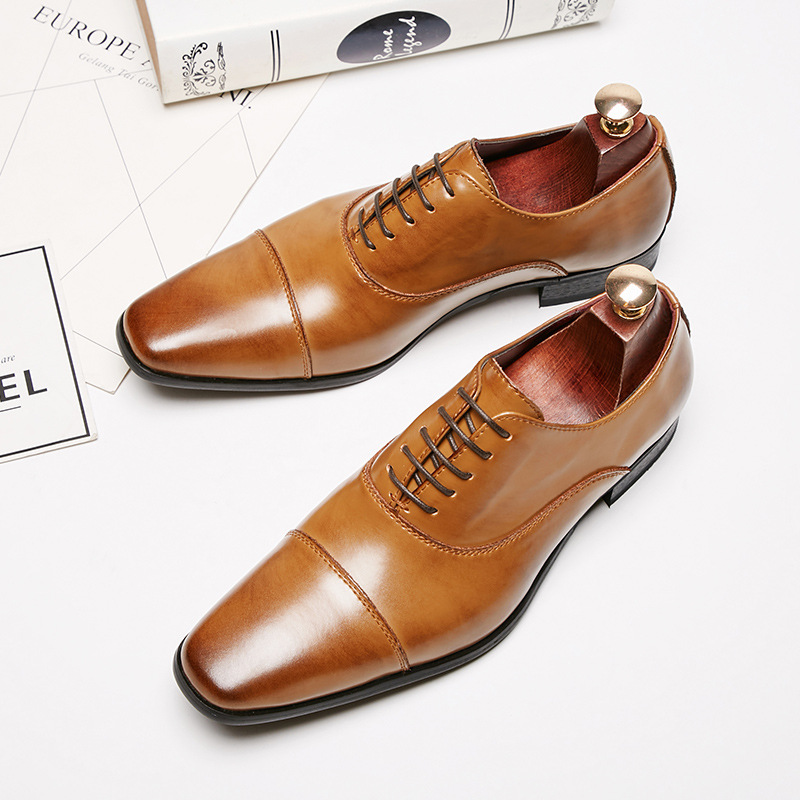 Men'S Luxury Formal Wear - 2025 affaires nouvelle mode hommes chaussures