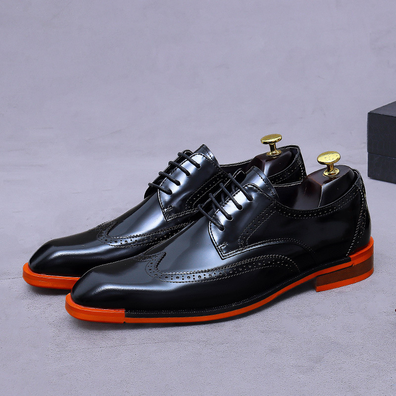 Formal Men Daily Wear Footwear - Chaussures Oxford en cuir véritable pour