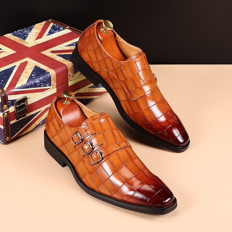 Men'S Luxury Formal Wear - Chaussures habillées à enfiler pour hommes,