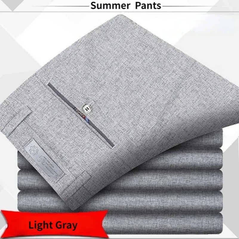 Men'S Formal Style - Pantalon de costume classique pour hommes