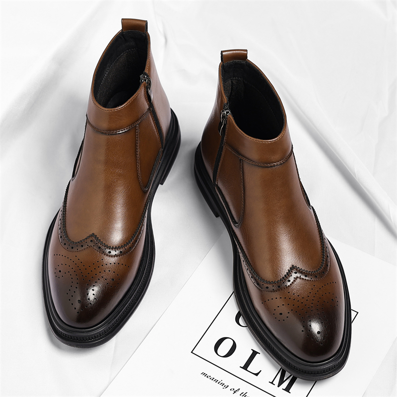 Bottes hautes d'affaires à sem - Men'S Formal Style avis et prix
