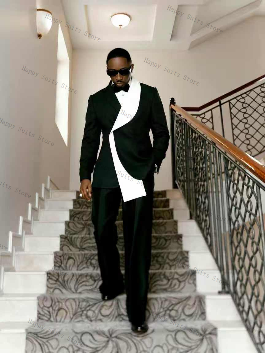Ensemble de costume homme noir - Men Formal Wear Black And White avis et prix