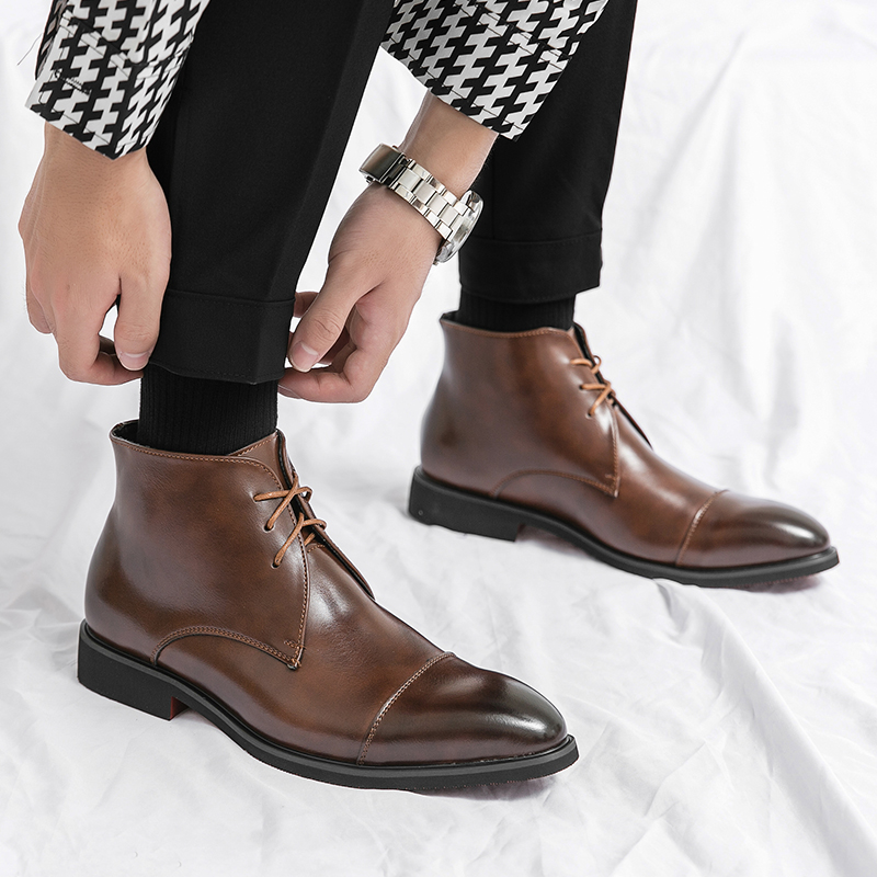 Bottes Chelsea pointues en cui - Men'S Formal Style avis et prix