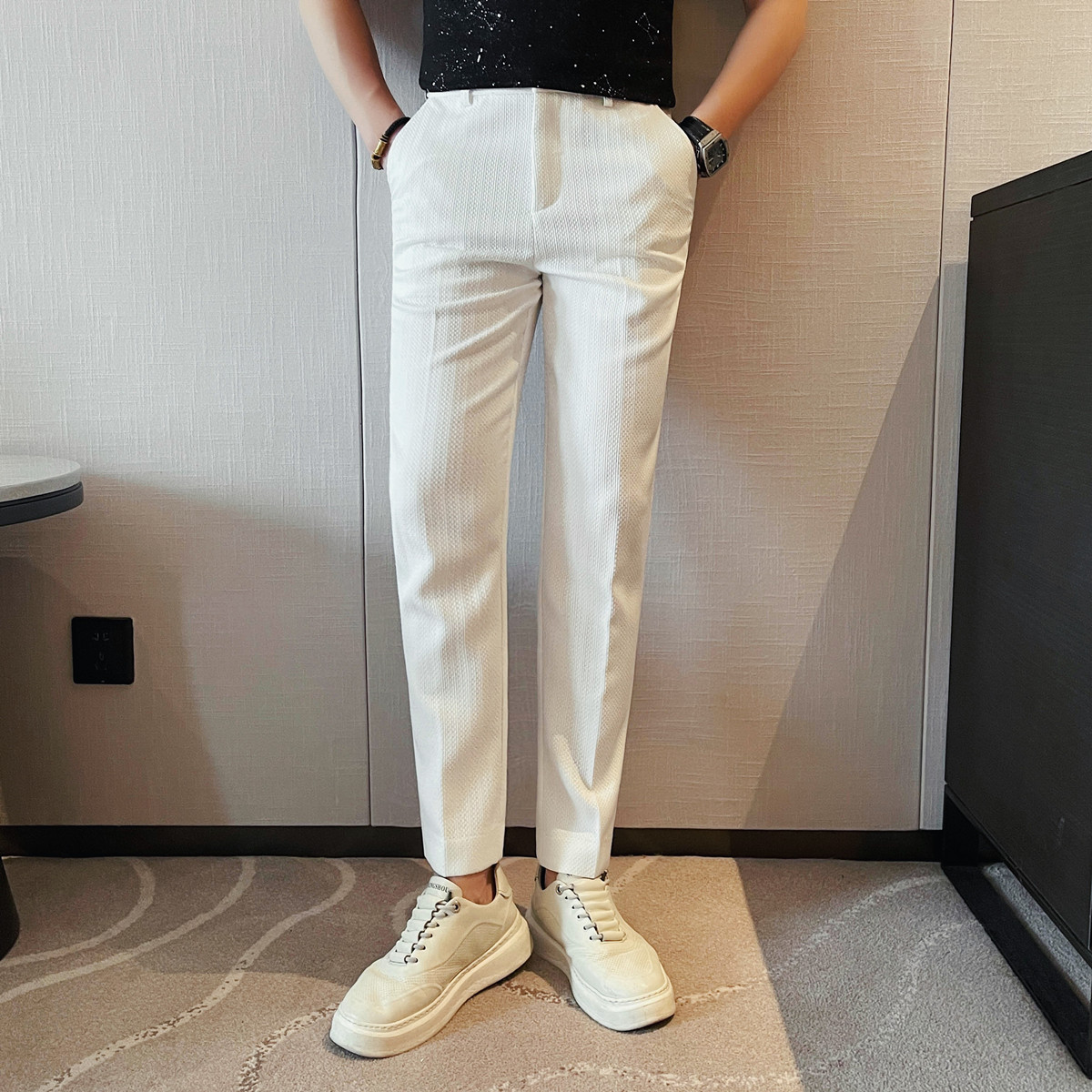 2025 printemps été nouveaux ho - Men'S Formal Style avis et prix