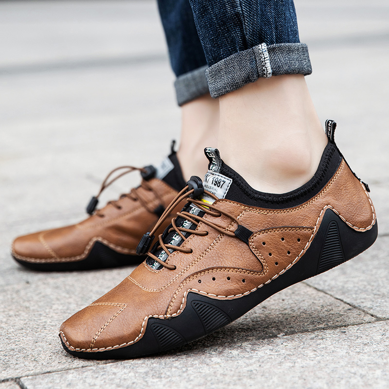 Baskets décontractées en cuir  - Men'S Luxury Formal Wear avis et prix