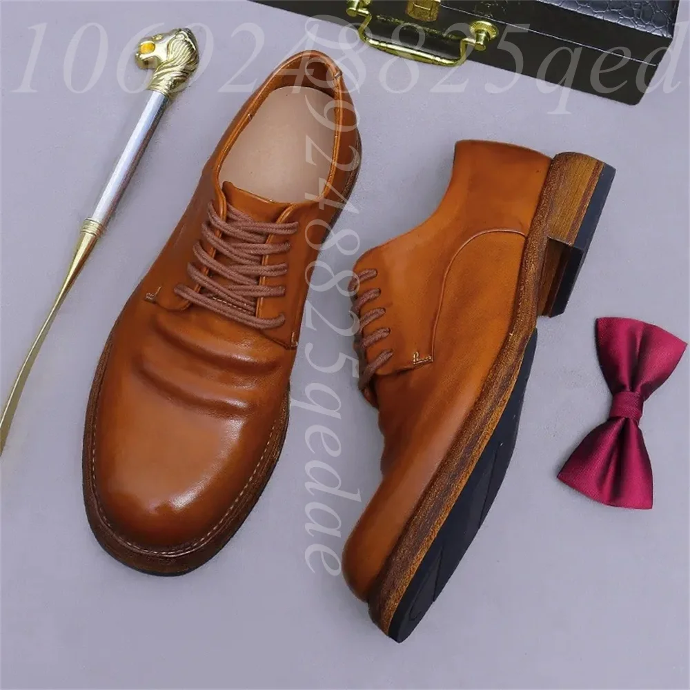 Chaussures Richelieu Vintage à - Formal Men Daily Wear Footwear avis et prix