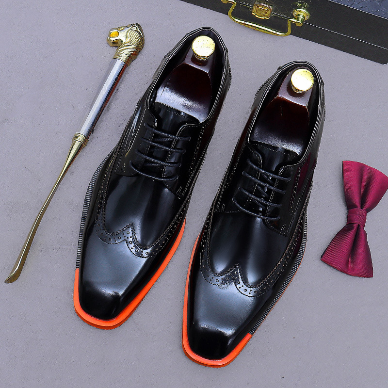 Chaussures Oxford en cuir véri - Formal Men Daily Wear Footwear avis et prix