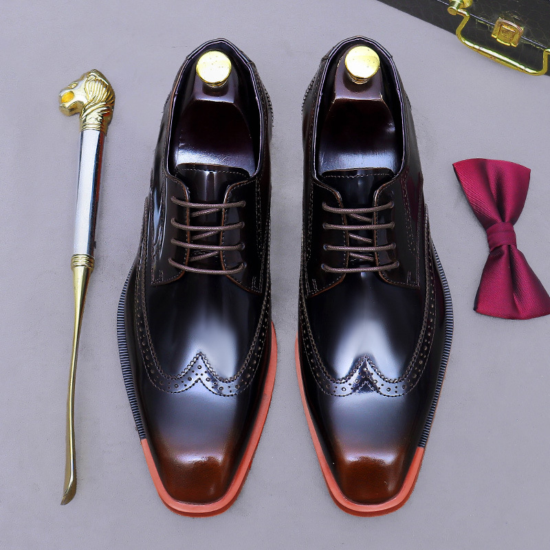 Chaussures Oxford en cuir véri - Formal Men Daily Wear Footwear avis et prix
