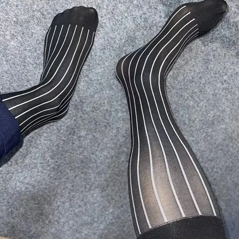 Chaussettes rayées pour hommes - Men'S Formal Style avis et prix