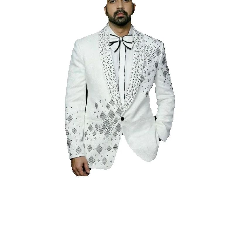 Ensemble de costume pour homme - Men Formal Wear Black And White avis et prix