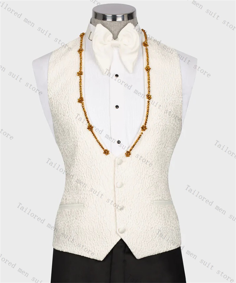 Ensemble de costumes et pantal - Men Formal Wear Black And White avis et prix