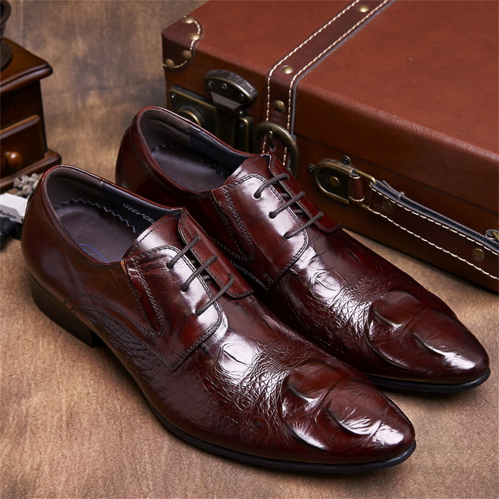 Peau de vache en relief motif  - Men'S Formal Style avis et prix