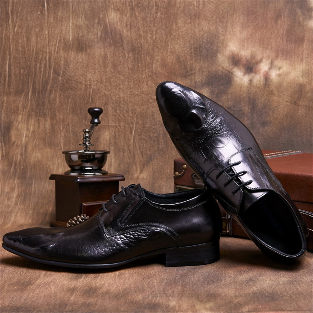 Peau de vache en relief motif  - Men'S Formal Style avis et prix