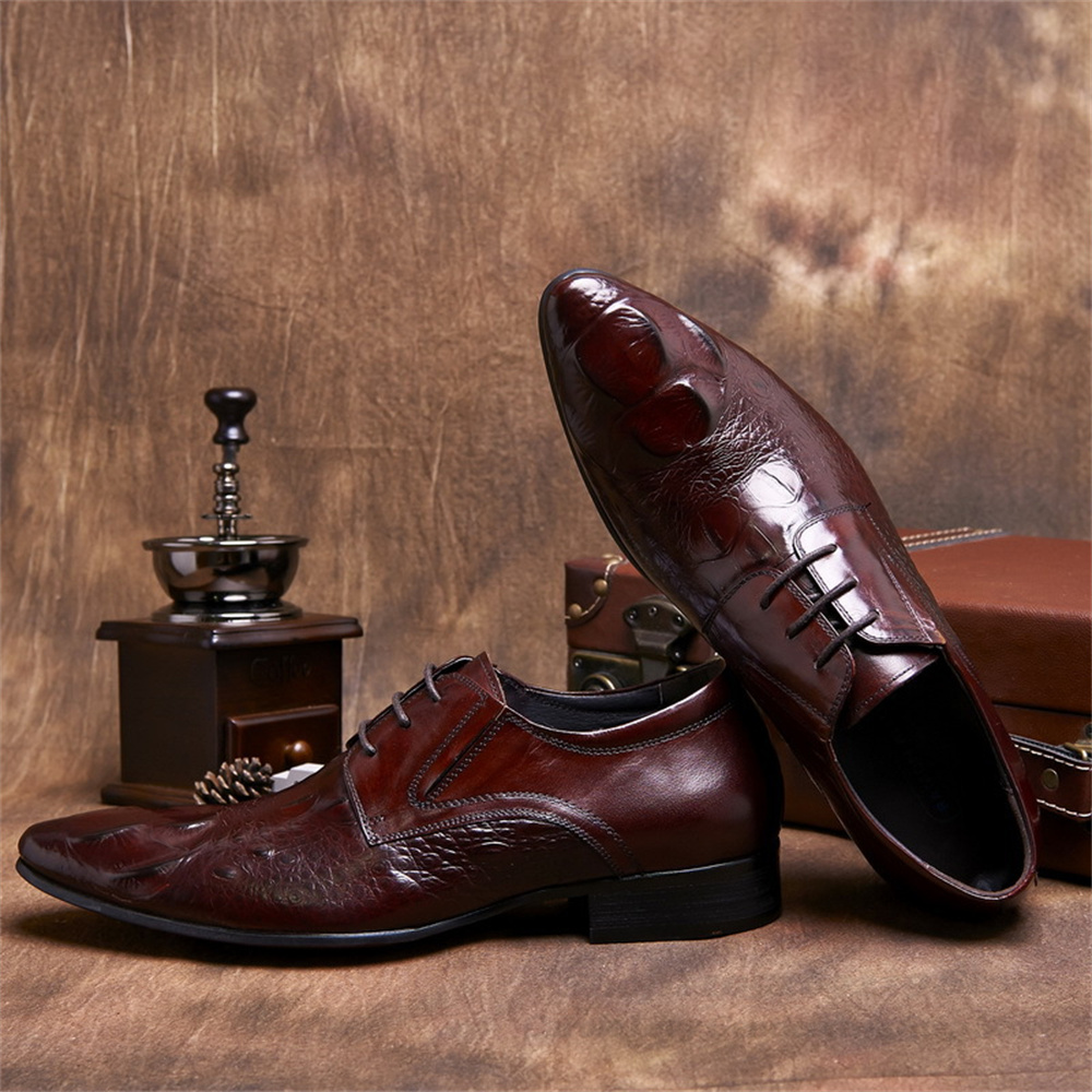 Peau de vache en relief motif  - Men'S Formal Style avis et prix