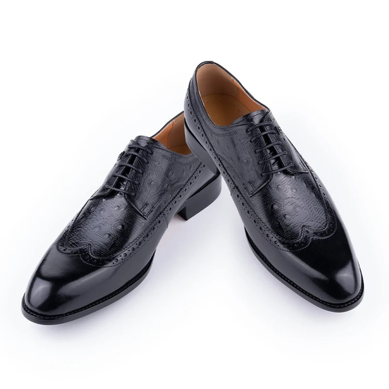 Chaussures habillées en cuir d - Formal Men Daily Wear Footwear avis et prix