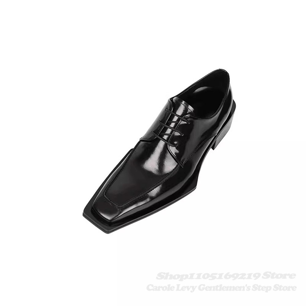 Chaussures Derby en cuir verni - Men'S Formal Style avis et prix