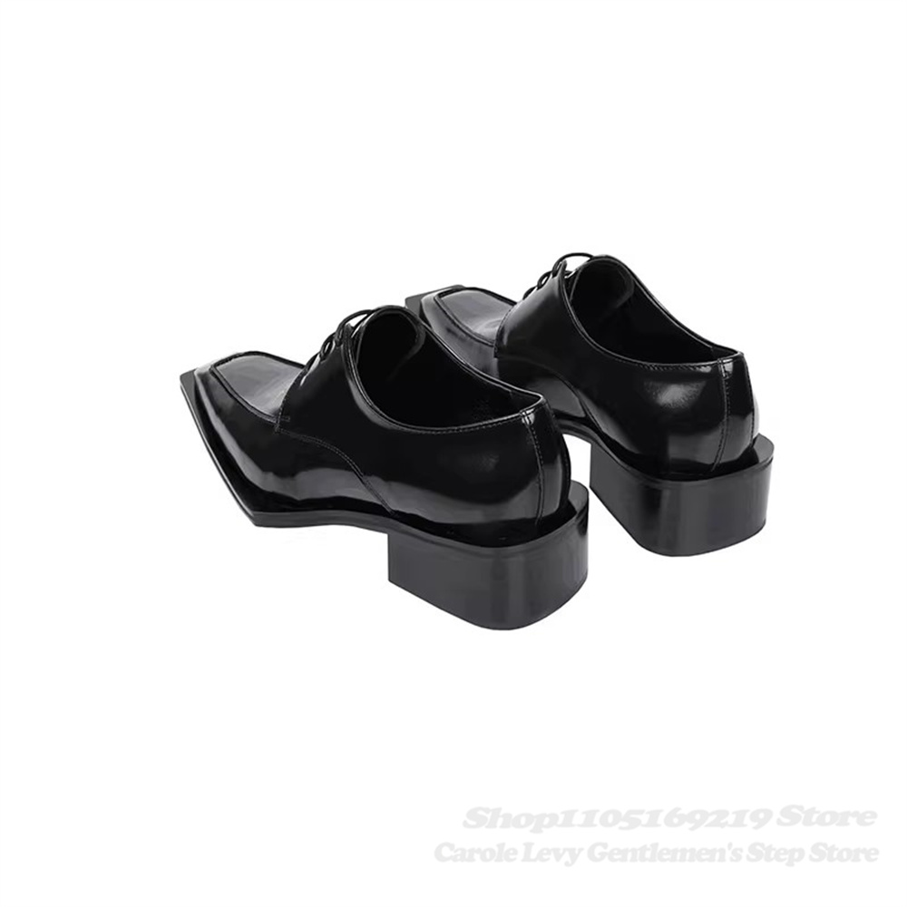 Chaussures Derby en cuir verni - Men'S Formal Style avis et prix