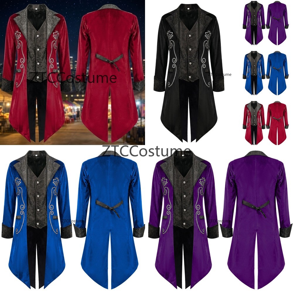 Costume de cosplay médiéval st - Historical Men'S Formal Wear avis et prix