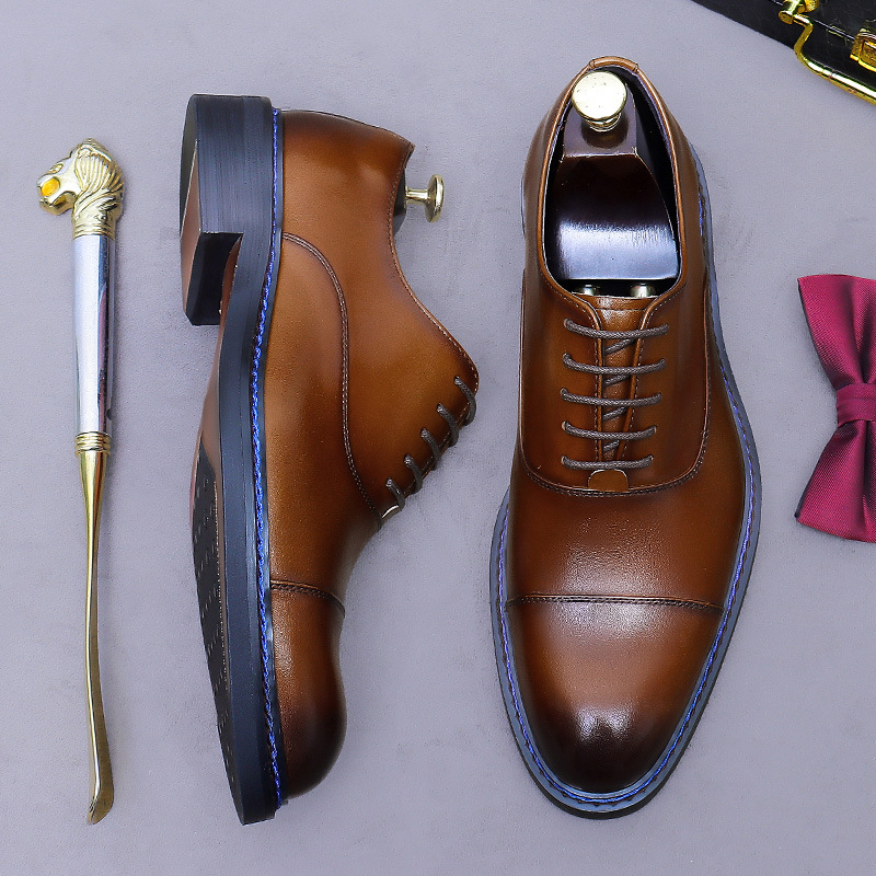 Nouvelles Chaussures Richelieu - Formal Men Daily Wear Footwear avis et prix